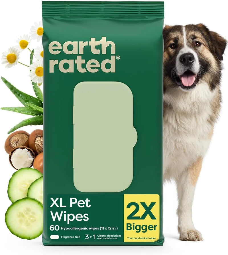 Essentials Bundle - 100 Lavender-Scented Grooming Wipes and 270 Dog Waste Bags